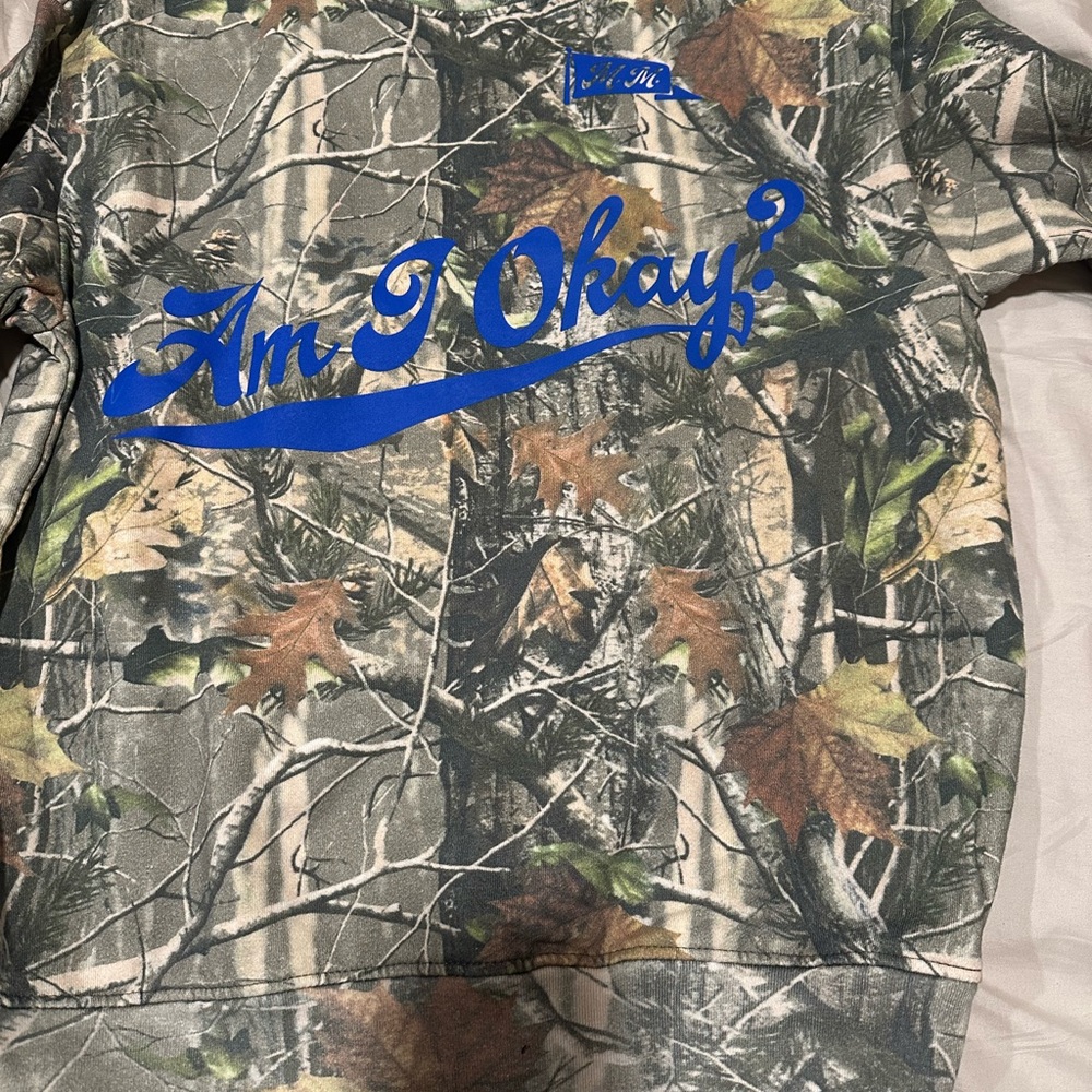 Megan Moroney Camo Crew Neck Sweater